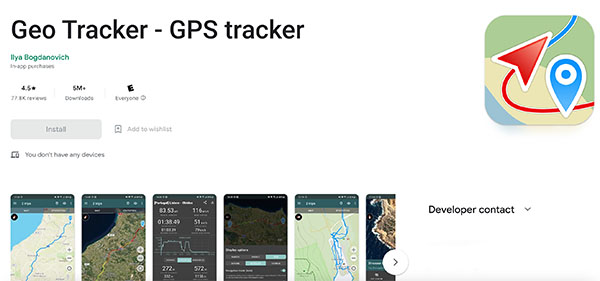 gps tracker for android